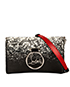 Christian Louboutin Ruby Lou Cross Body, &pound;295, Handbags, Black, Patent Leather, Front view